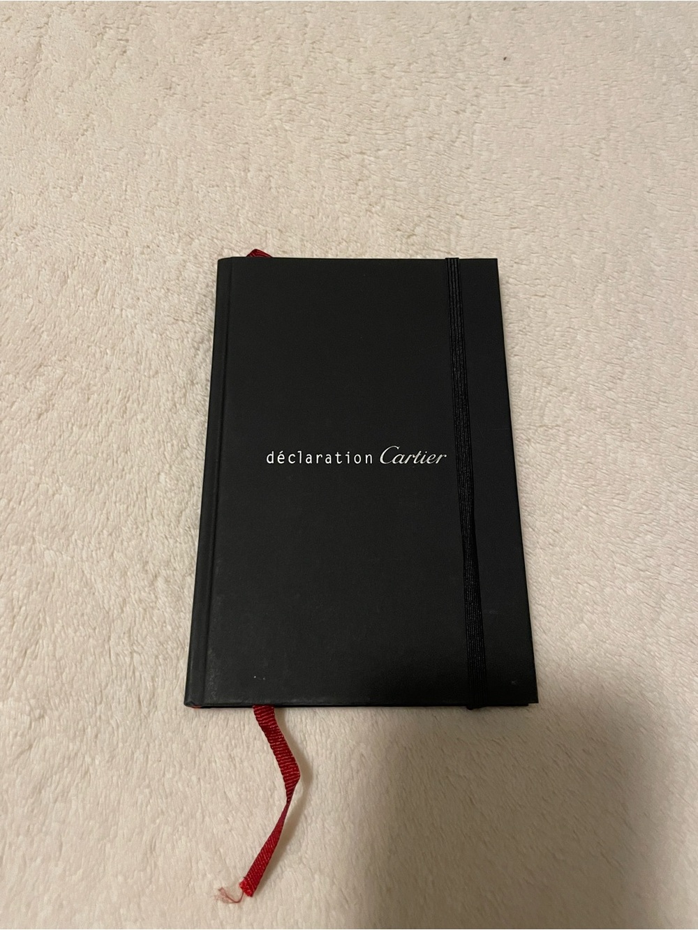 Notebook with elastic band